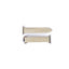 Bracelet Apple Watch en alligator mat blanc os