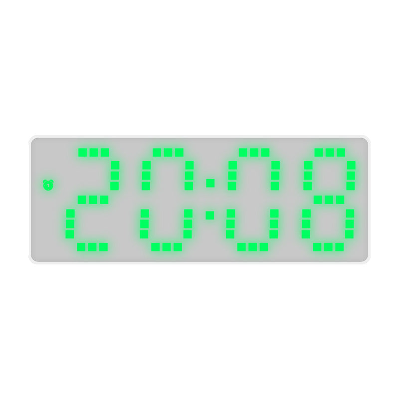 Simple Style LED Electronic Alarm Clock Battery and Plug-in Dual-use Timepiece Yida Time - Korvel
