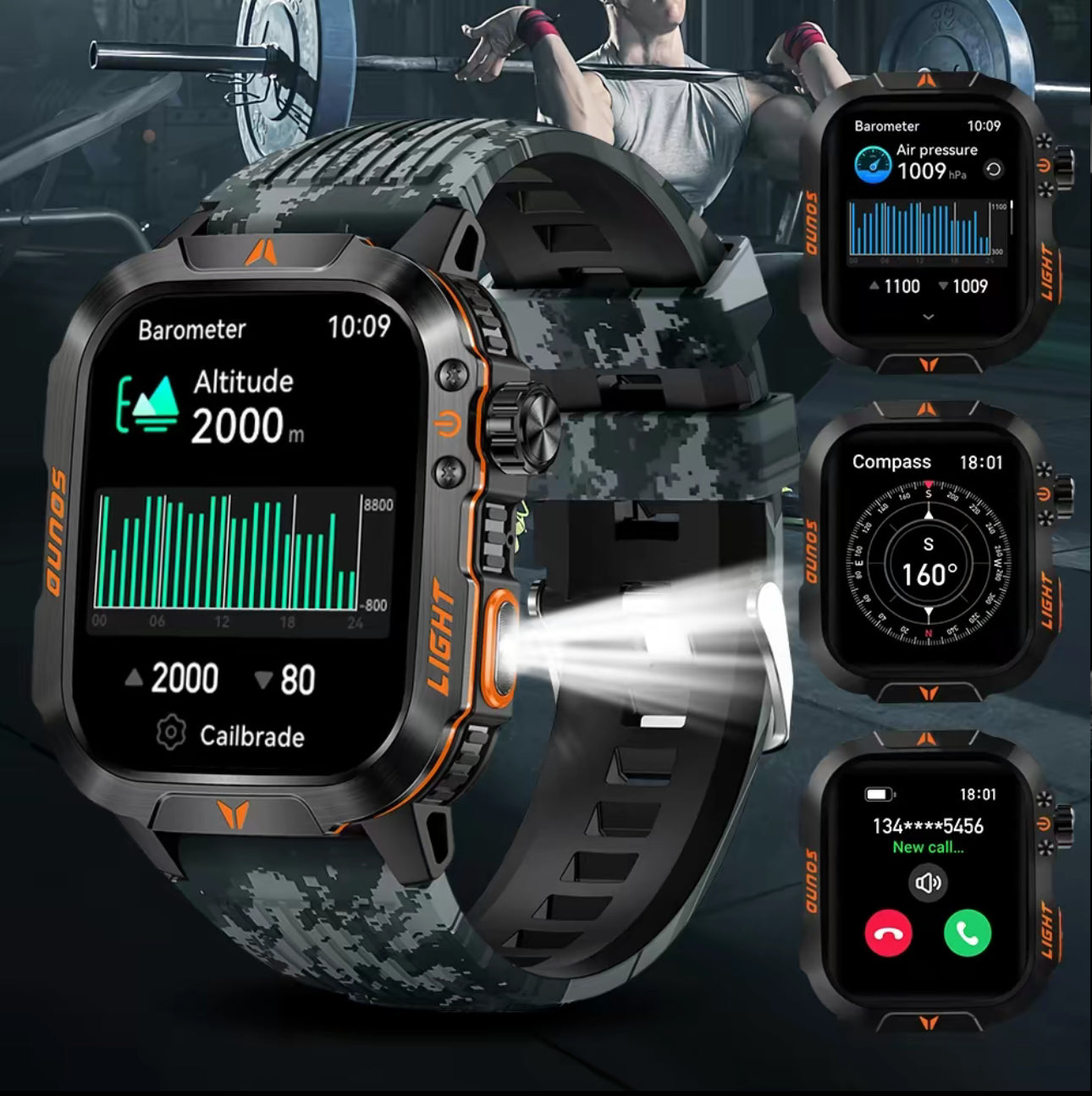 TitanForce Smartwatch - Korvel