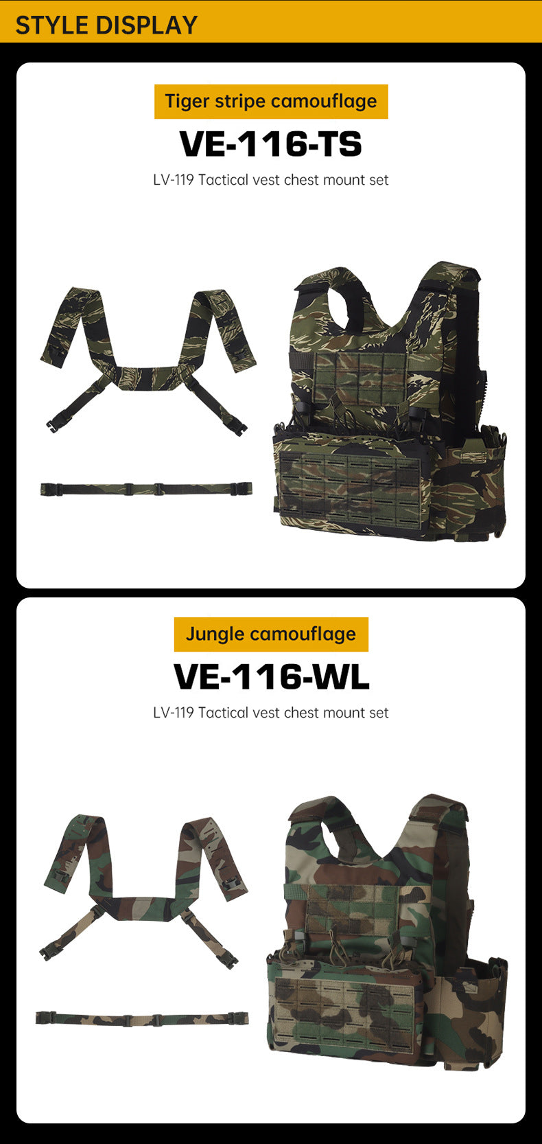 LV-119 Tactical Chest Rig Set - Korvel