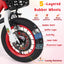 14-Inch Kids Bike with Adjustable Features and Storage Basket
