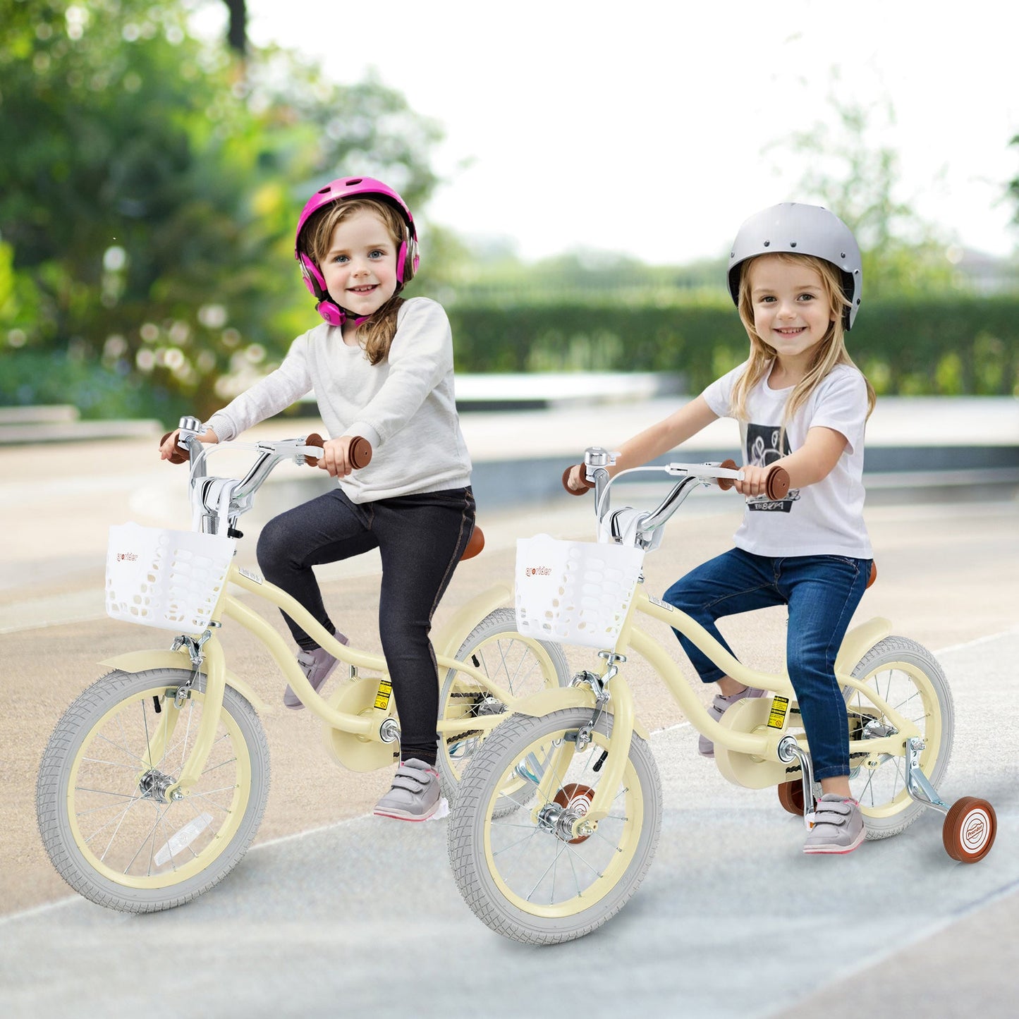 Bicicleta para Niños de 14 Pulgadas con Características Ajustables y Ruedas de Entrenamiento