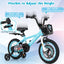 Vélo pour enfants de 14 pouces avec caractéristiques ajustables pour les 3-5 ans