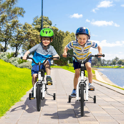14 Inch Kids Bike with Adjustable Features and Training Wheels