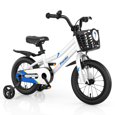 14 Inch Kids Bike with Adjustable Features and Training Wheels
