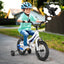 Vélo pour enfants de 14 pouces avec caractéristiques ajustables et roues d'entraînement