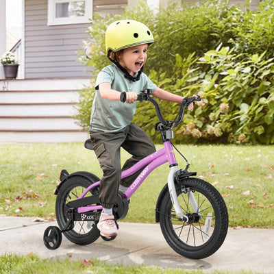14-Inch Kids Training Bicycle with Dual Brake System