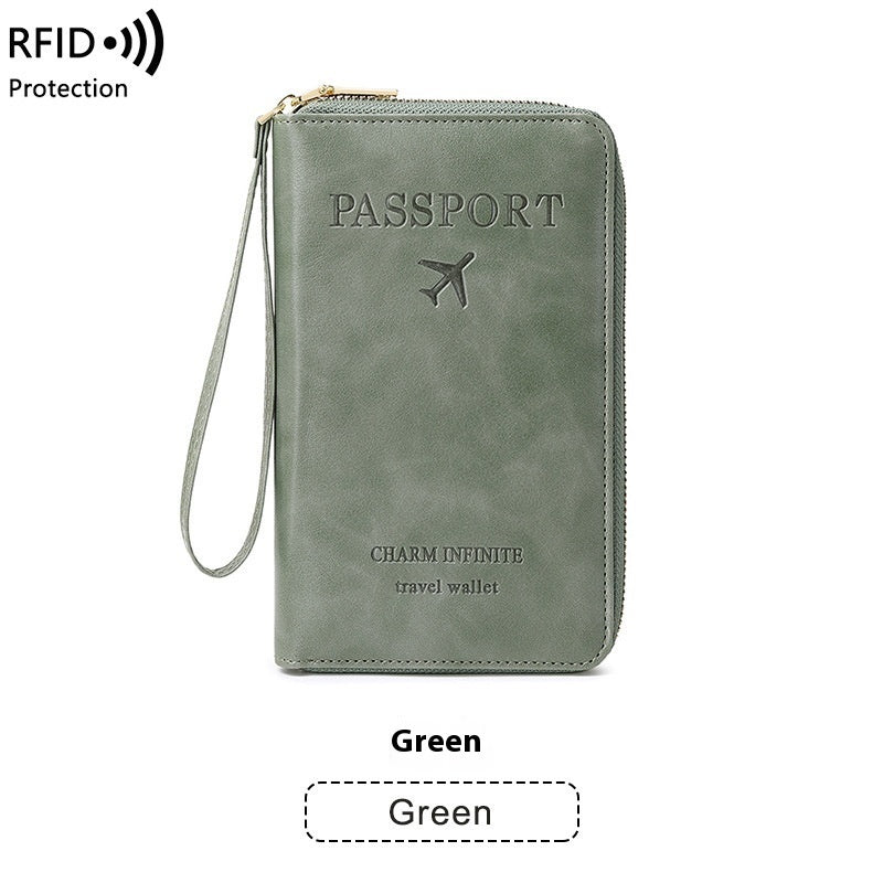 Funda para Pasaporte RFID para Almacenamiento Seguro en Viajes