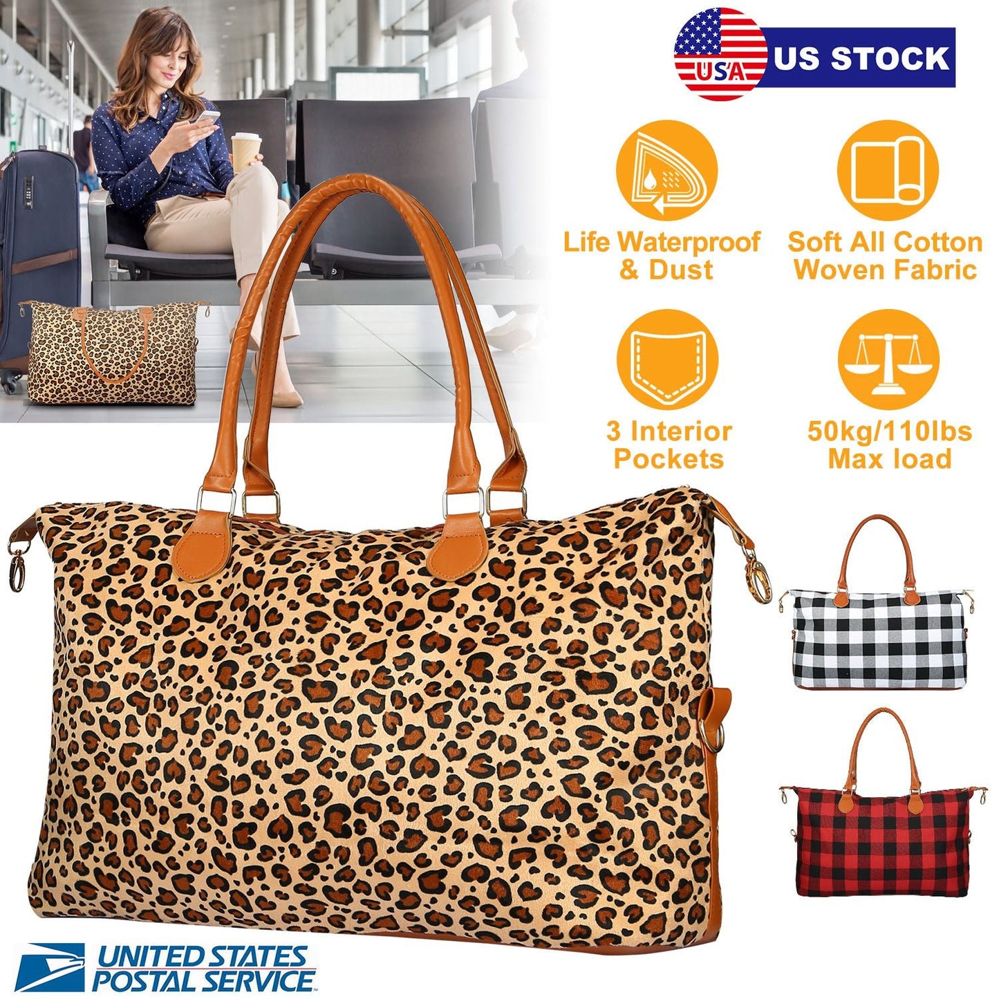 GBruno Women's Premium Duffle Bag