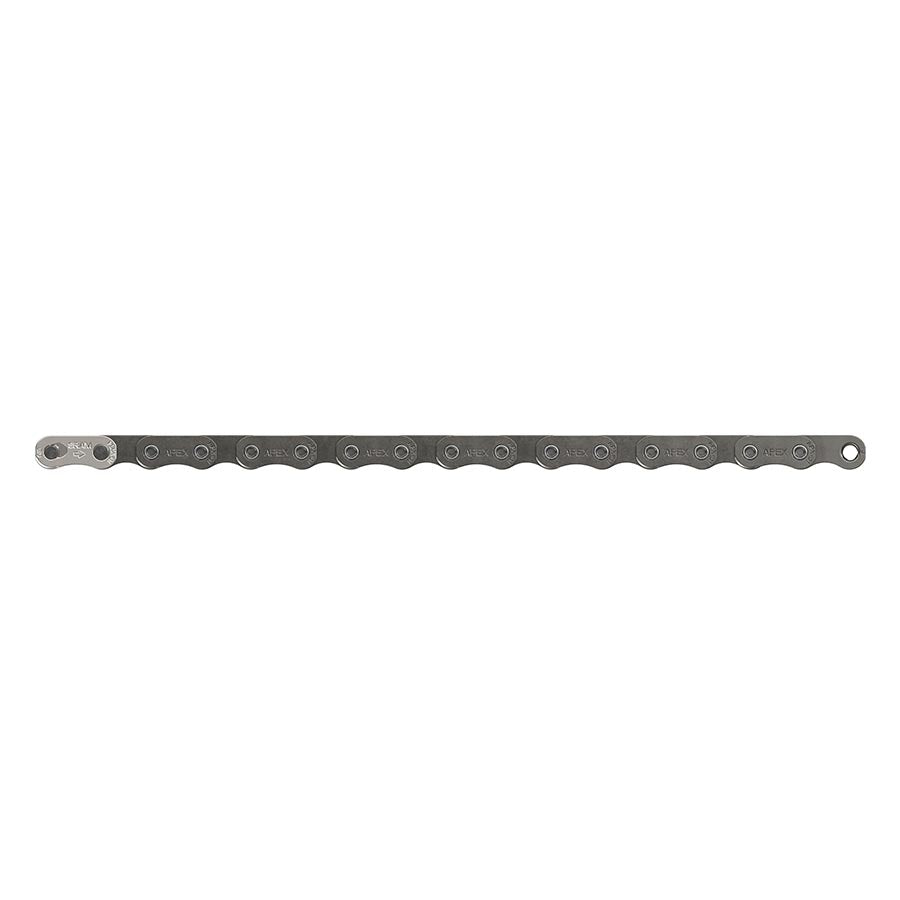 Chaîne de vélo SRAM Apex D1 12 vitesses - 114 maillons, gris
