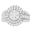 14k White Gold 2ct TDW Diamond Engagement Ring