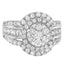 14k White Gold 2ct TDW Diamond Engagement Ring