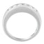 14K White Gold 3/4ct. TDW Diamond Channel Band Ring