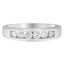 14K White Gold 3/4ct. TDW Diamond Channel Band Ring