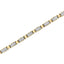 Pulsera de Tenis de Diamantes en Oro Amarillo de 14K con Corte Princesa - 7.25"