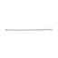 14K Yellow Gold Diamond Trio Cluster Link Bracelet - 7"