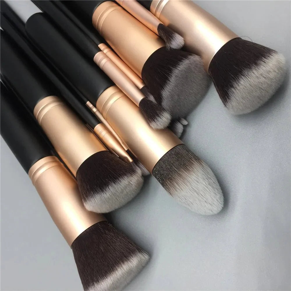 14-Piece Premium Makeup Brush Set for Flawless Application