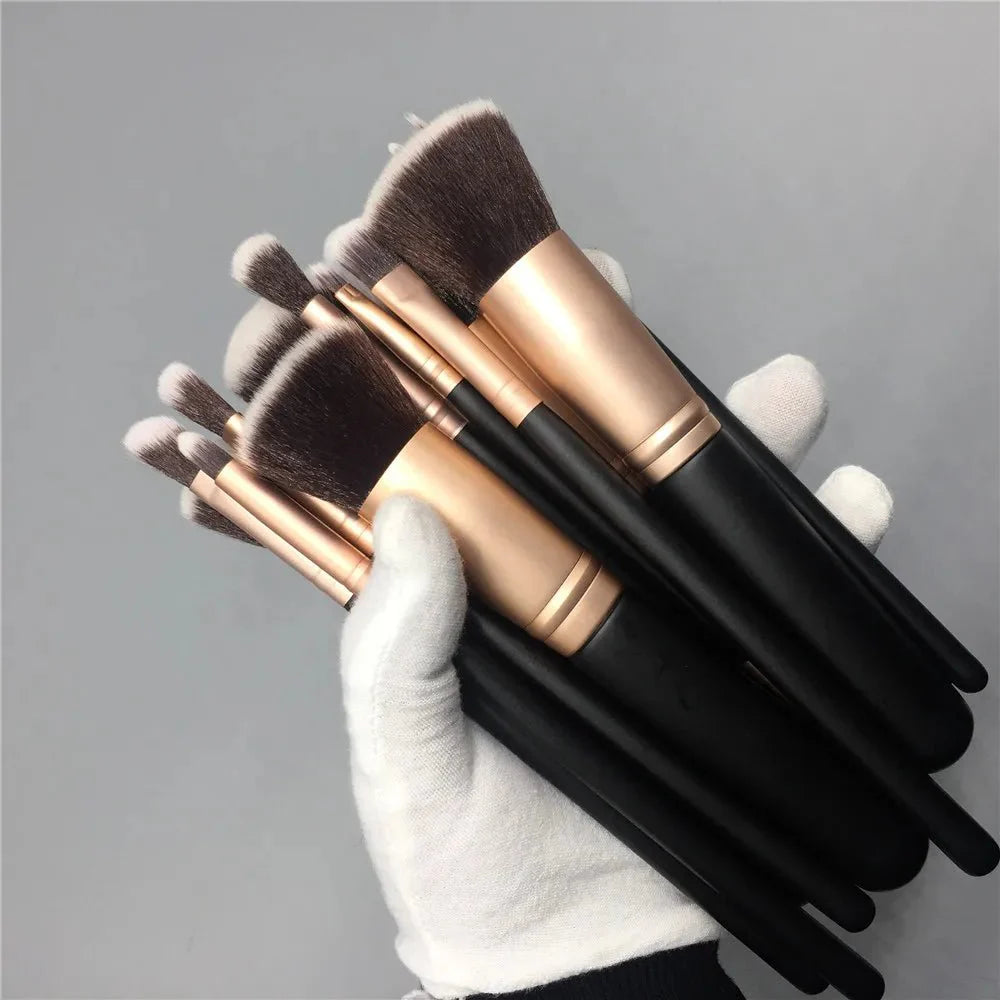 14-Piece Premium Makeup Brush Set for Flawless Application