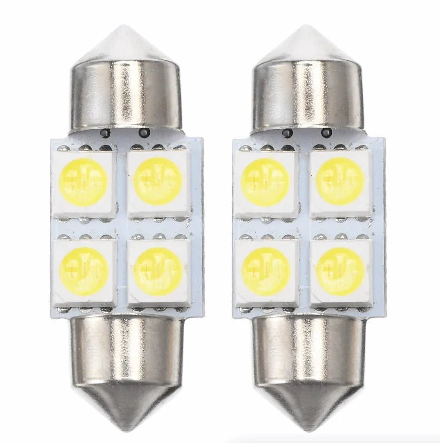 Kit d'éclairage intérieur LED T10 36 mm de 14 pièces