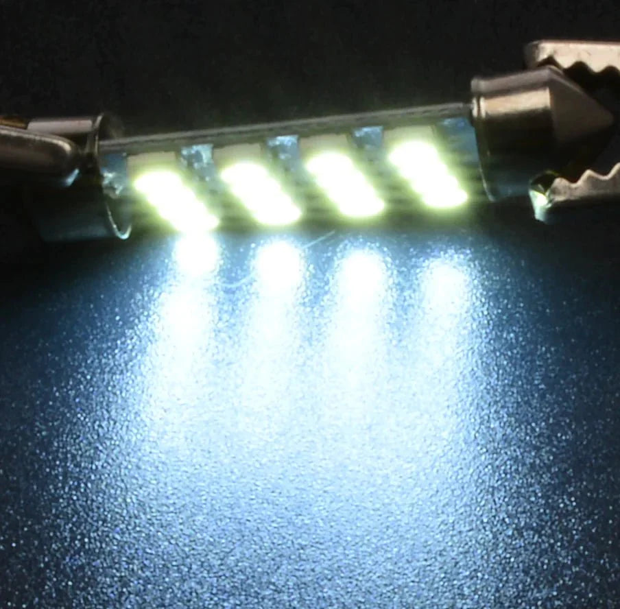 Kit d'éclairage intérieur LED T10 36 mm de 14 pièces