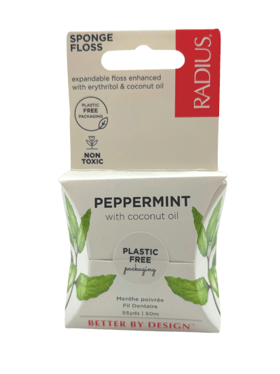 Eco-Friendly Dental Floss with Coconut Oil & Erythritol - Korvel