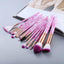 Ensemble de pinceaux Glamour de 15 pièces pour une application de maquillage parfaite