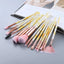 Ensemble de pinceaux Glamour de 15 pièces pour une application de maquillage parfaite