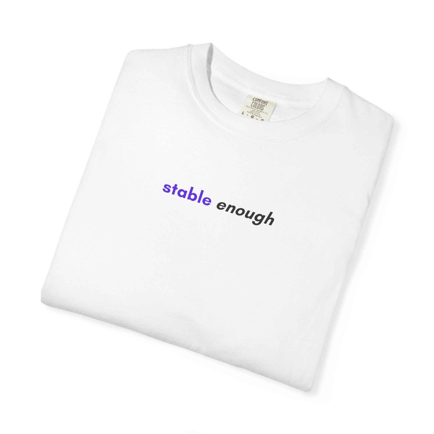 Camiseta de Conciencia sobre la Epilepsia Stable Enough