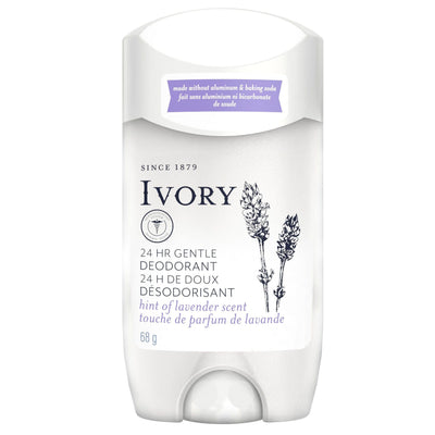 Déodorant sans aluminium Ivory avec lavande, 2,4 oz