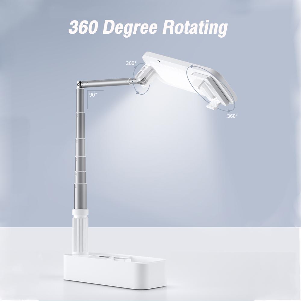 Simple new live broadcast bracket beauty fill light 1.3 meters floor multi-functional folding outdoor wireless bracket - Korvel