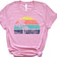 Palm Tree Sunset Tee 1502 - Korvel