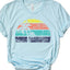 Palm Tree Sunset Tee 1502 - Korvel