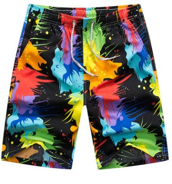 Quick Dry Printing Beach Jogger Shorts