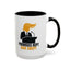 Promises Kept, Hair Swept Two-Tone Coffee Mug