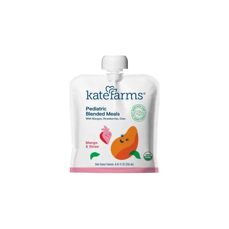 Comidas Mezcladas Pediátricas Kate Farms, Mango y Fresa, 8.45 Fl Oz