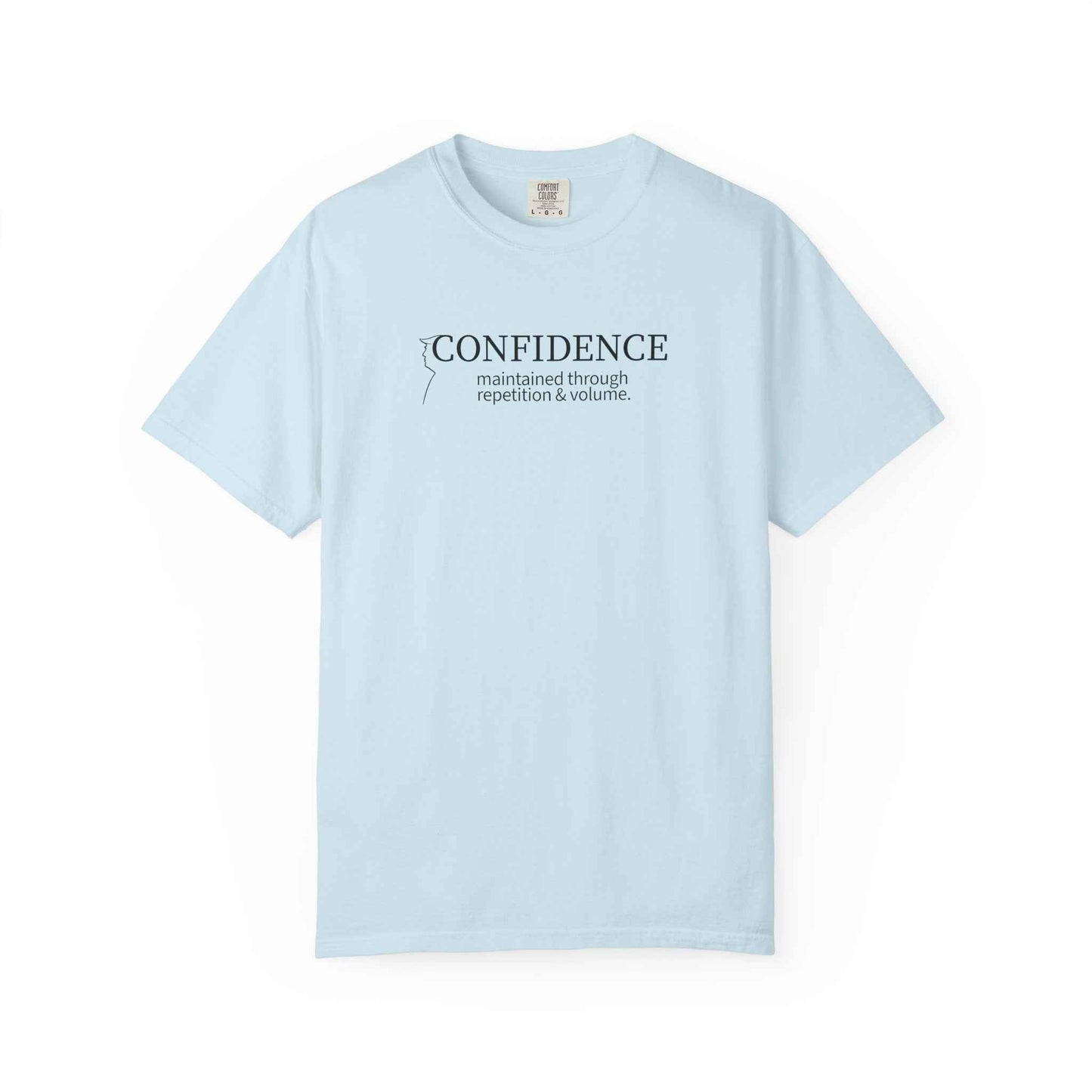Camiseta Confidence Maintained – Edición Tipografía Minimalista