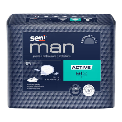 Seni Man Active Bladder Control Pad - Moderate Absorbency
