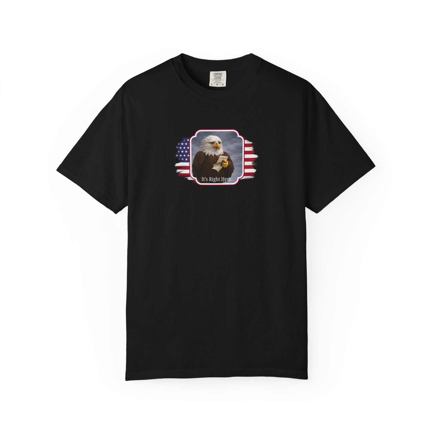 Camiseta de Parodia Política It’s Right Here