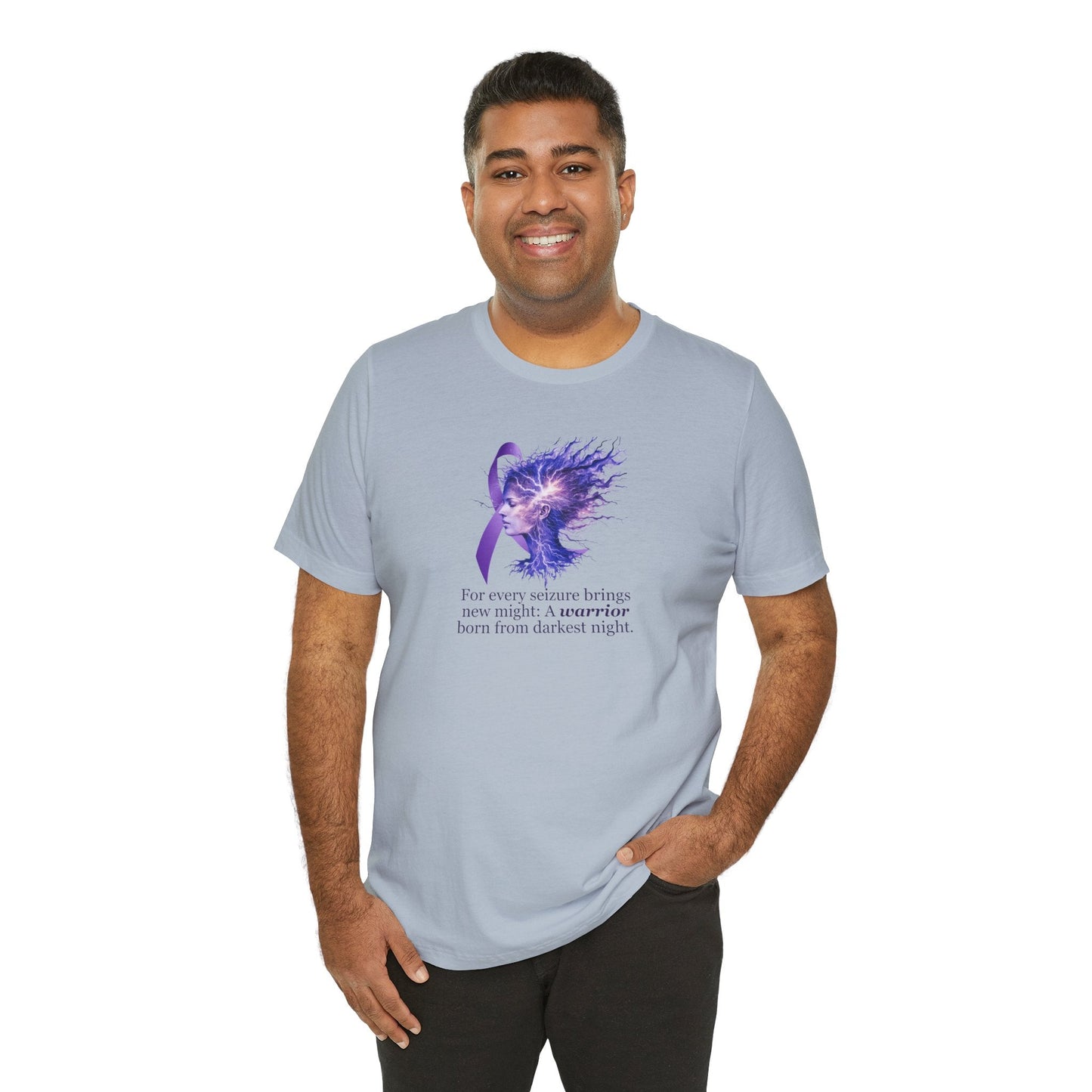 Nace un Guerrero Camiseta Unisex de Manga Corta Jersey