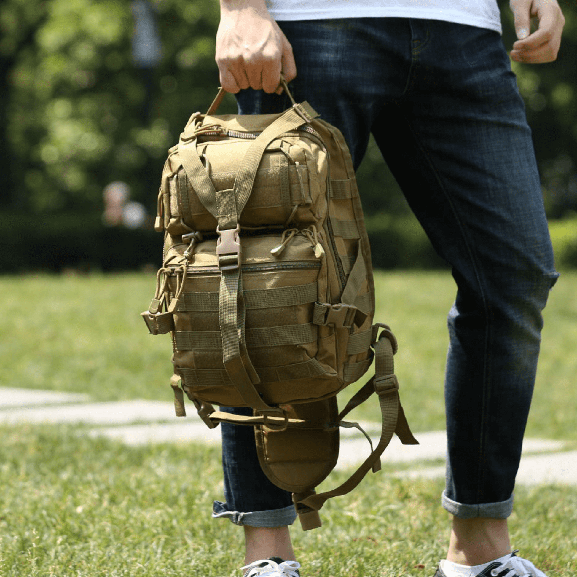 Tactical Medium Sling Range Bag - Korvel
