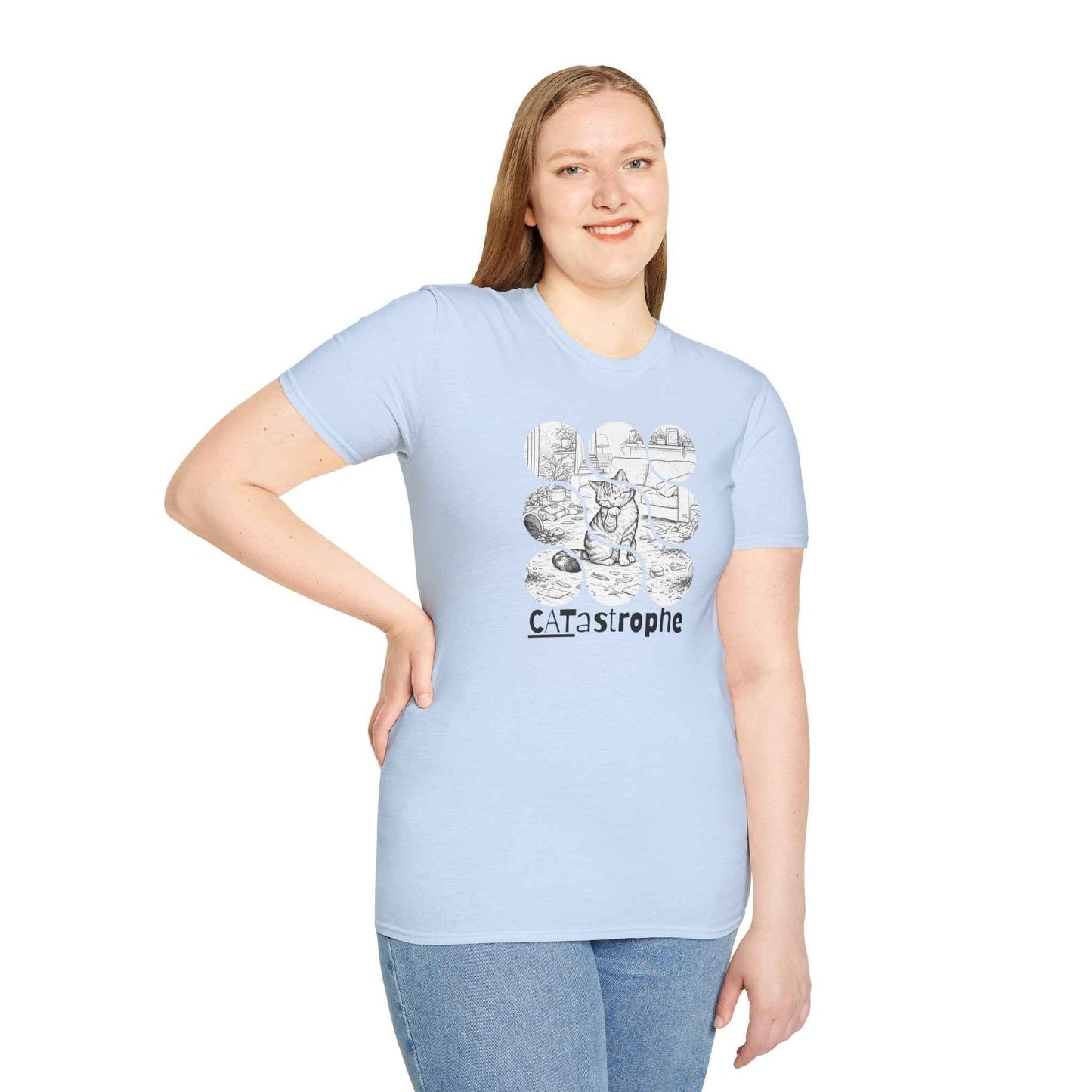 CATastrophe Cat Paw Unisex T-Shirt