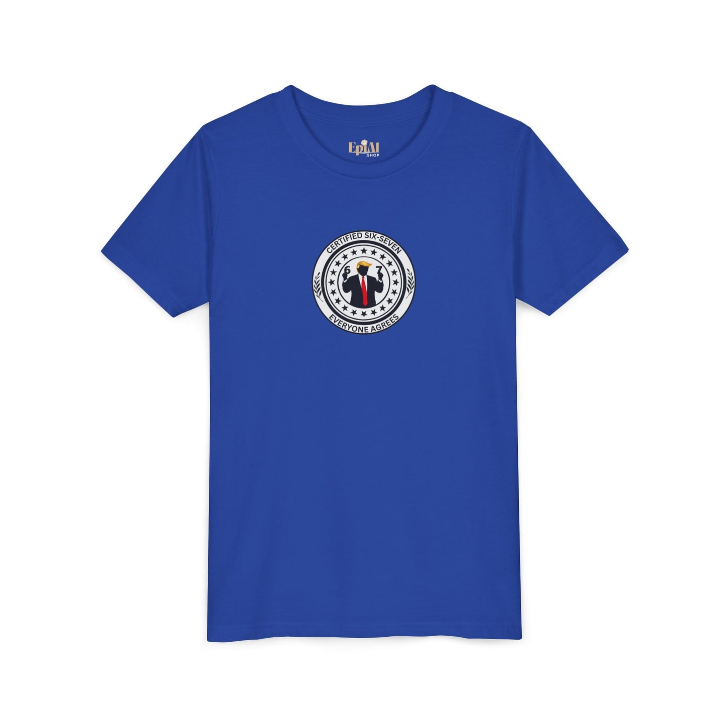 Camiseta Infantil Certificada Six-Seven
