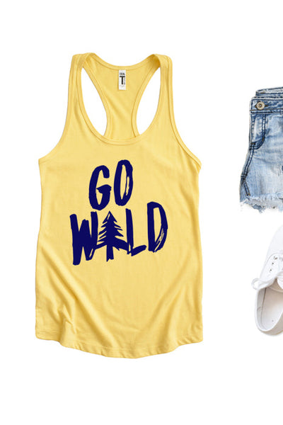 Go Wild Racerback Tank Top - Korvel