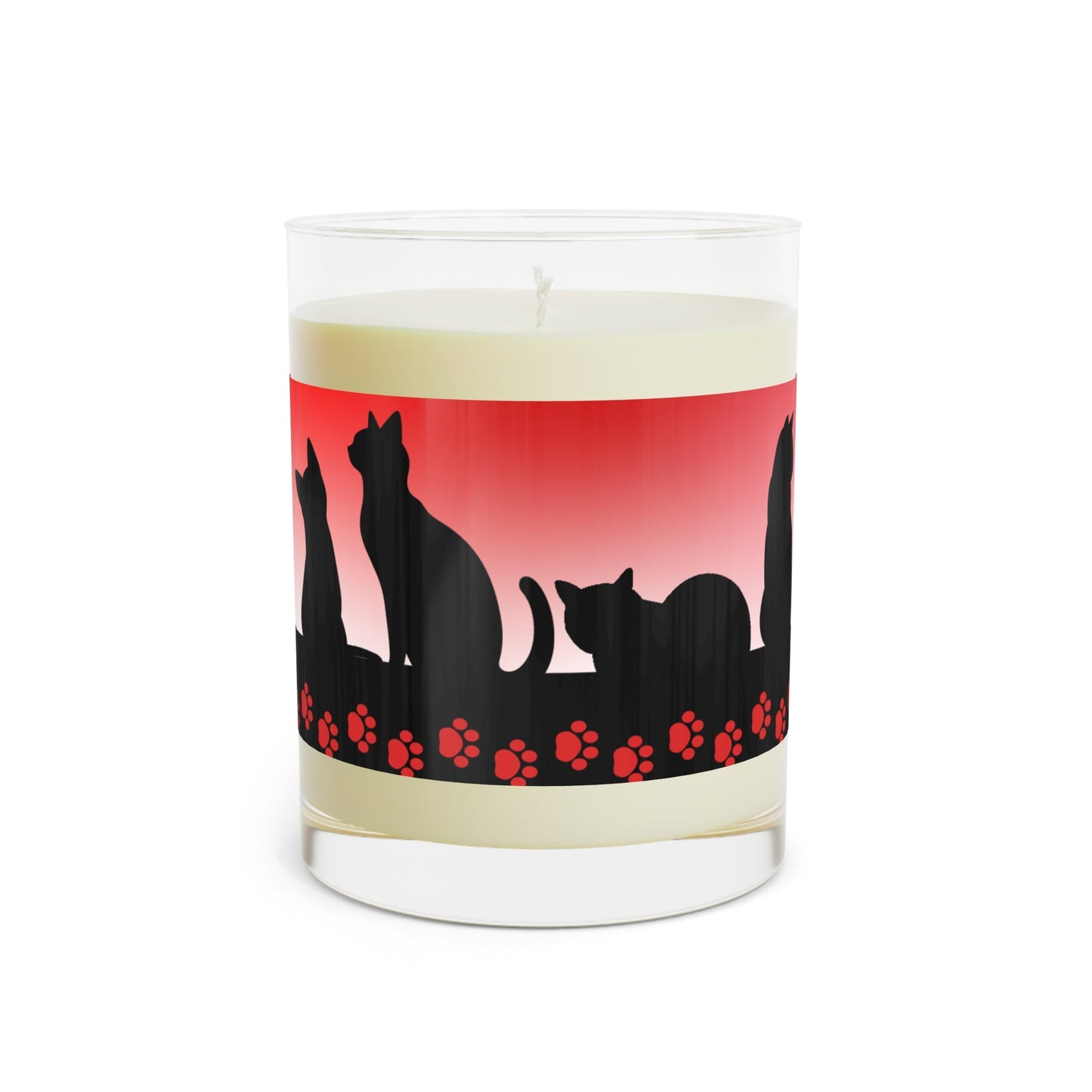 Enchanting Black Cats Scented Candle - 11oz Elegance - Korvel