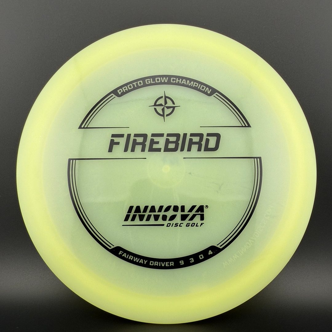 Proto Glow Champion Firebird Disc Golf Disc