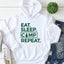 Eat Sleep Camp Repeat Hoodie