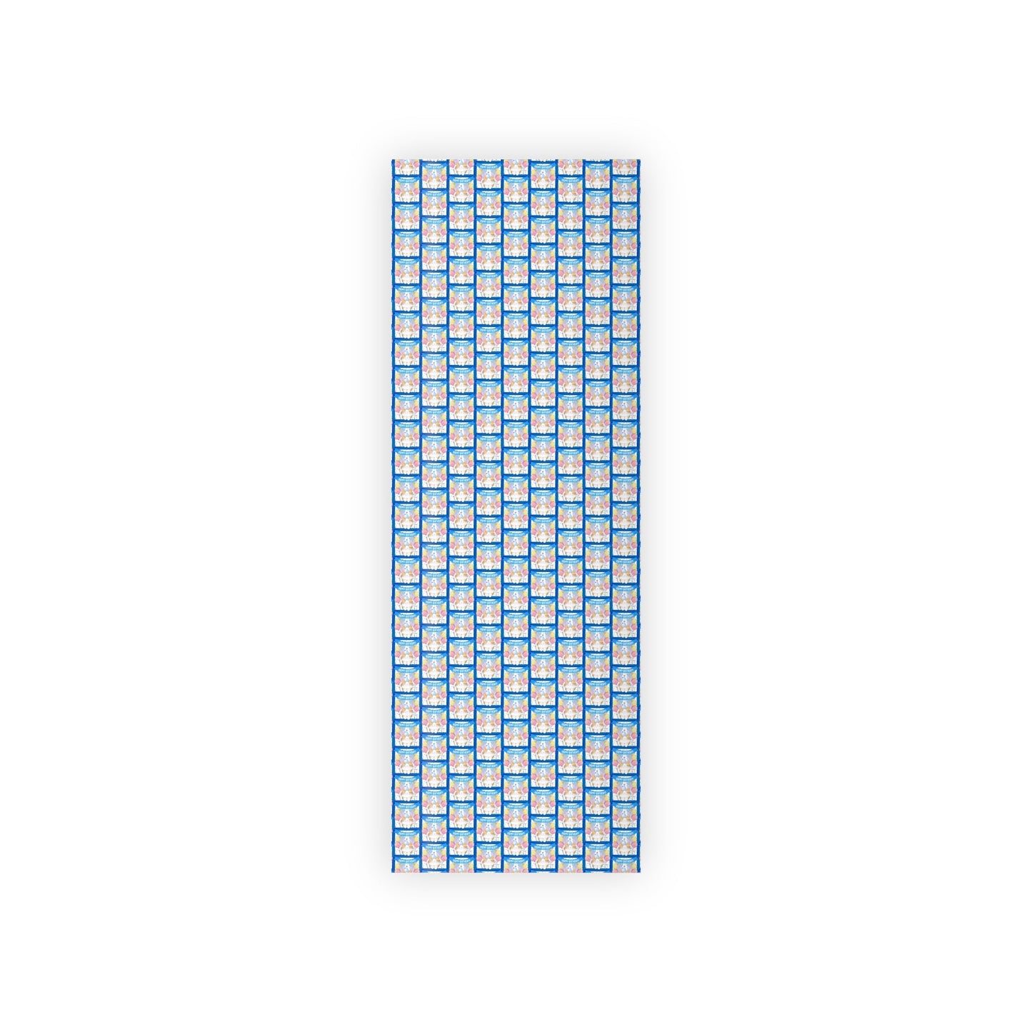 Little Boy Kitty Birthday Wrapping Paper Roll