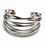 Fashion Alloy Round Chain Charms Cuff Bracelet For Women Female Gold&Silver Color Bracelets Jewelry - Korvel