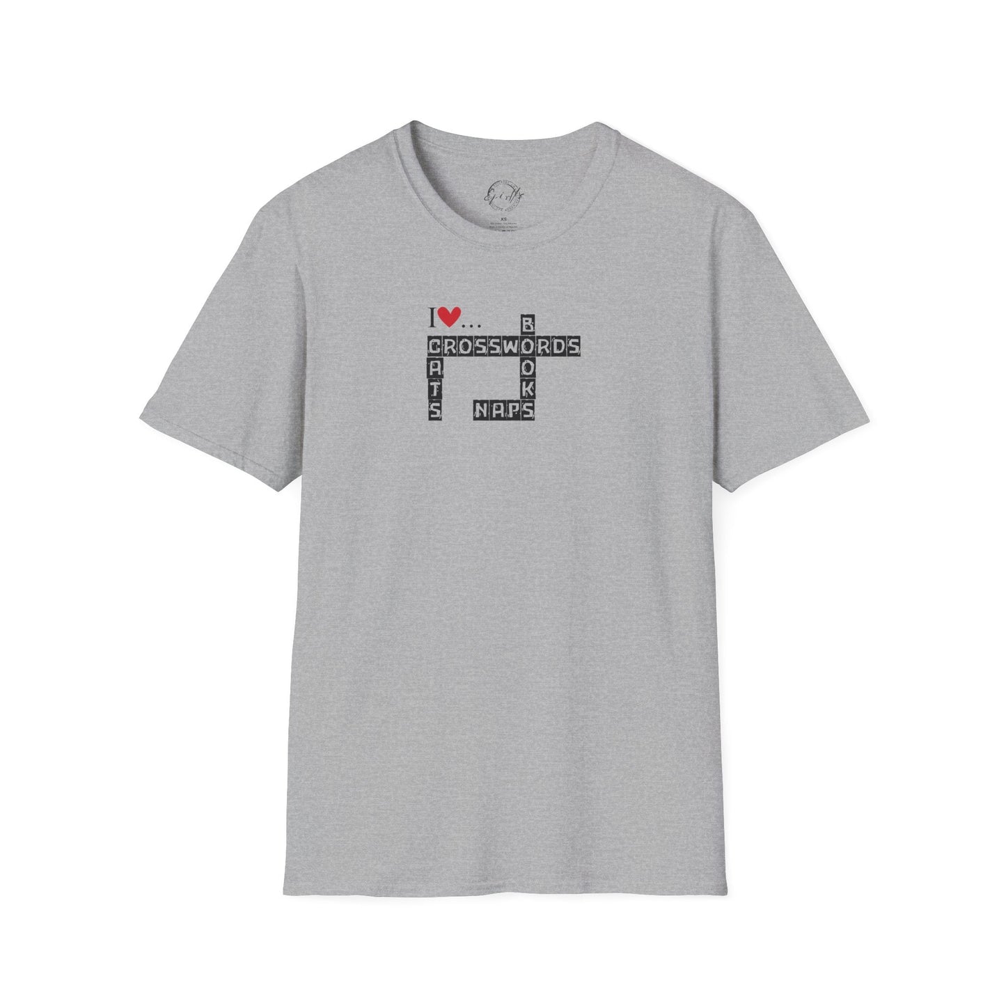 Purrfectly Cozy Crosswords Unisex T-Shirt - Korvel