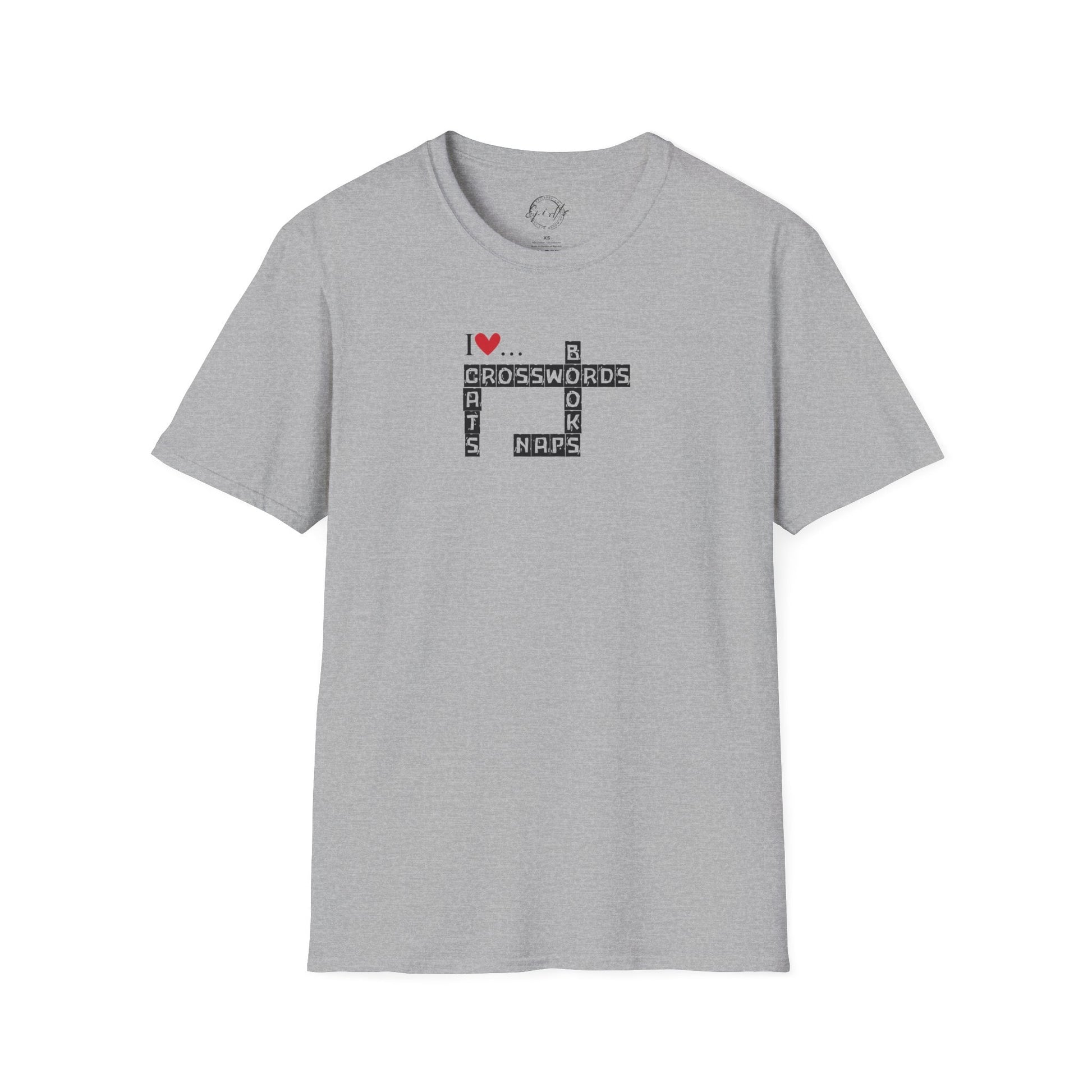 Purrfectly Cozy Crosswords Unisex T-Shirt - Korvel